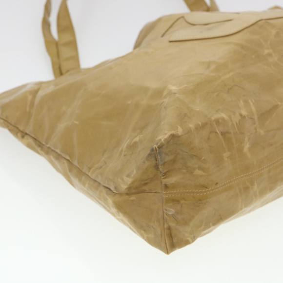 CHANEL Shoulder Bag Enamel Beige CC Auth bs5025 - Picture 15 of 16